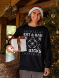 Eat a Bag of Dicks Funny Christmas long sleeve shirt - additional product image