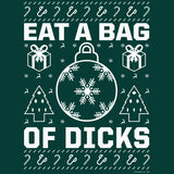 Eat a Bag of Dicks Funny Christmas sweatshirt - additional product image