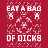Eat a Bag of Dicks Funny Christmas t-shirt - additional product image