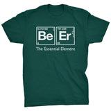 Beer Elements men shirt in Forest Green