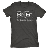 Beer Elements women shirt in Dark Heather