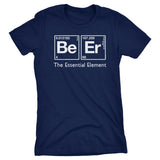 Beer Elements women shirt in Navy