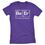 Beer Elements women shirt in Purple