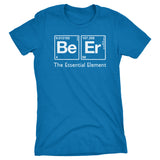 Beer Elements women shirt in Sapphire