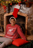 Bear Deer Beer Funny Christmas sweatshirt - additional product image
