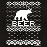 Bear Deer Beer Funny Christmas sweatshirt - additional product image
