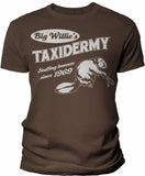 Big Willies Taxidermy men shirt in Dark Chocolate