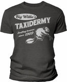 Big Willies Taxidermy men shirt in Dark Heather