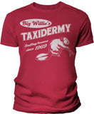 Big Willies Taxidermy men shirt in Red