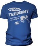 Big Willies Taxidermy men shirt in Royal
