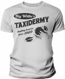 Big Willies Taxidermy men shirt in White