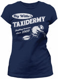 Big Willies Taxidermy women shirt in Navy
