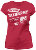 Big Willies Taxidermy women shirt in Red