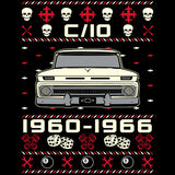 1960-1966 Chevy C10 Grumpy Christmas t-shirt - additional product image