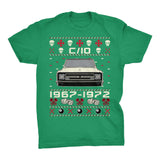 1967-1972 Chevy C10 Glamour Christmas t-shirt - Kelly