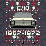 1967-1972 Chevy C10 Glamour Christmas sweatshirt - additional product image