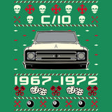 1967-1972 Chevy C10 Glamour Christmas sweatshirt - additional product image