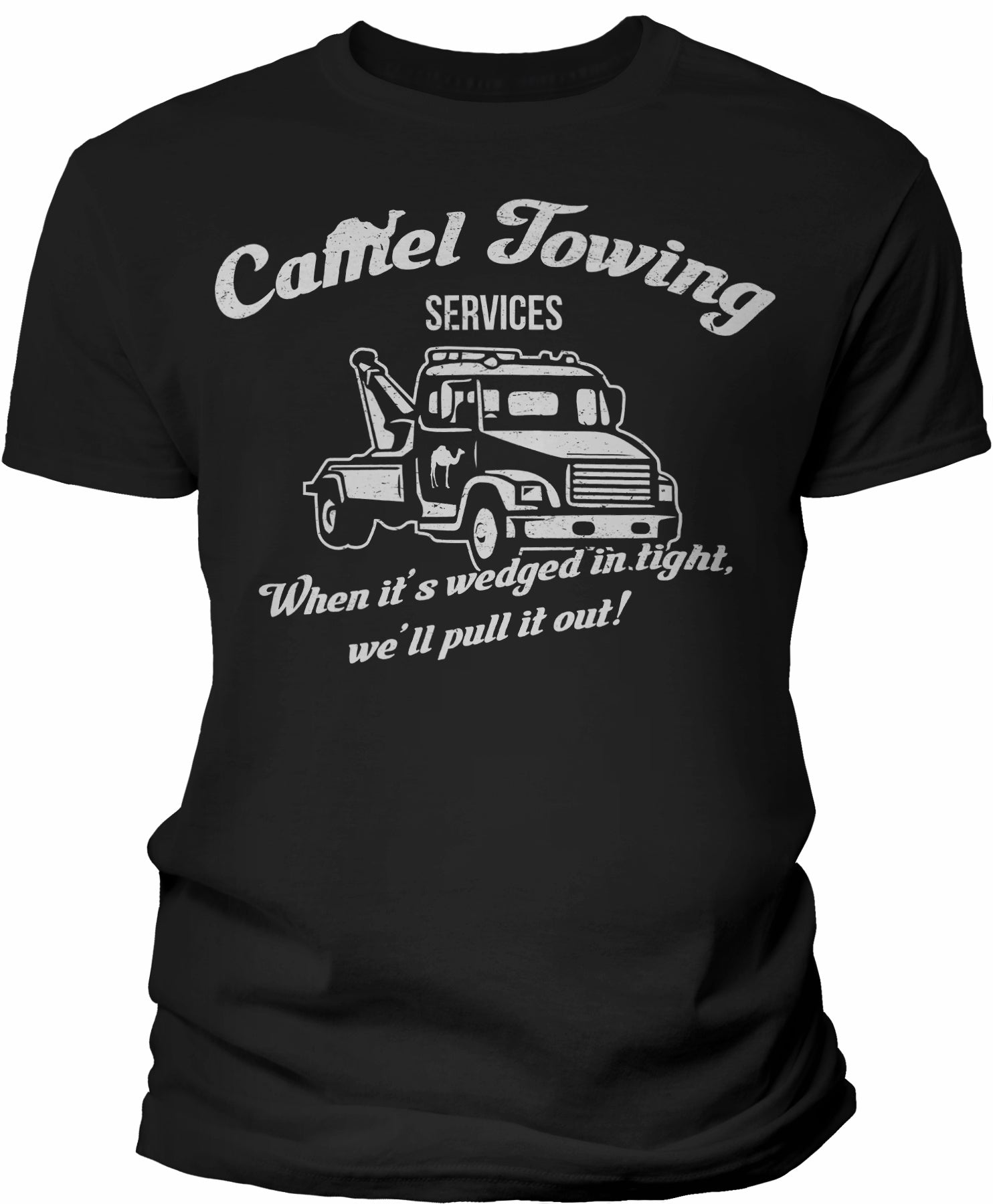 Camel Towing men shirt in Black