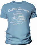 Camel Towing men shirt in Carolina Blue