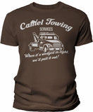 Camel Towing men shirt in Dark Chocolate