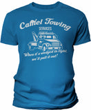 Camel Towing men shirt in Sapphire
