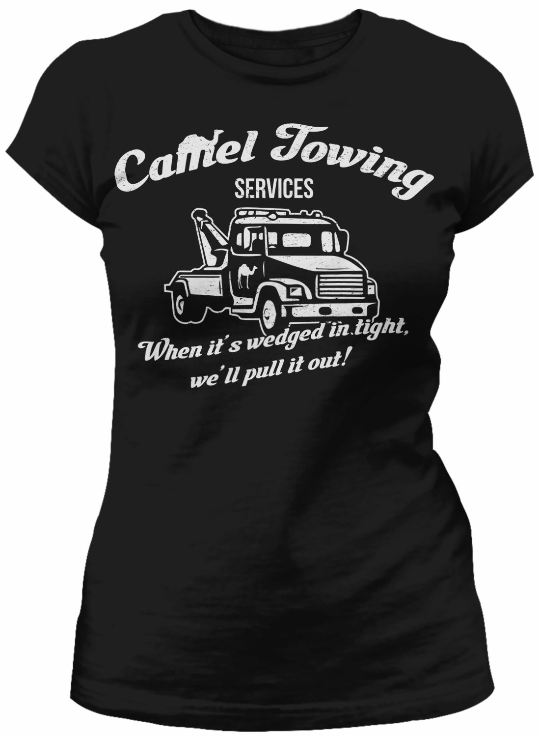 Camel Towing women shirt in Black