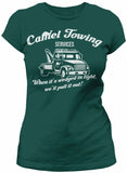 Camel Towing women shirt in Forest Green