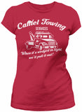 Camel Towing women shirt in Red