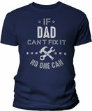 If Dad Can't Fix It shirt in Navy