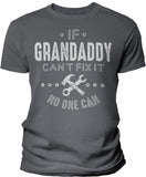 If Grandaddy Can't Fix It shirt in Charcoal