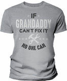 If Grandaddy Can't Fix It shirt in Sport Grey