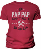 If PapPap Can't Fix It shirt in Red