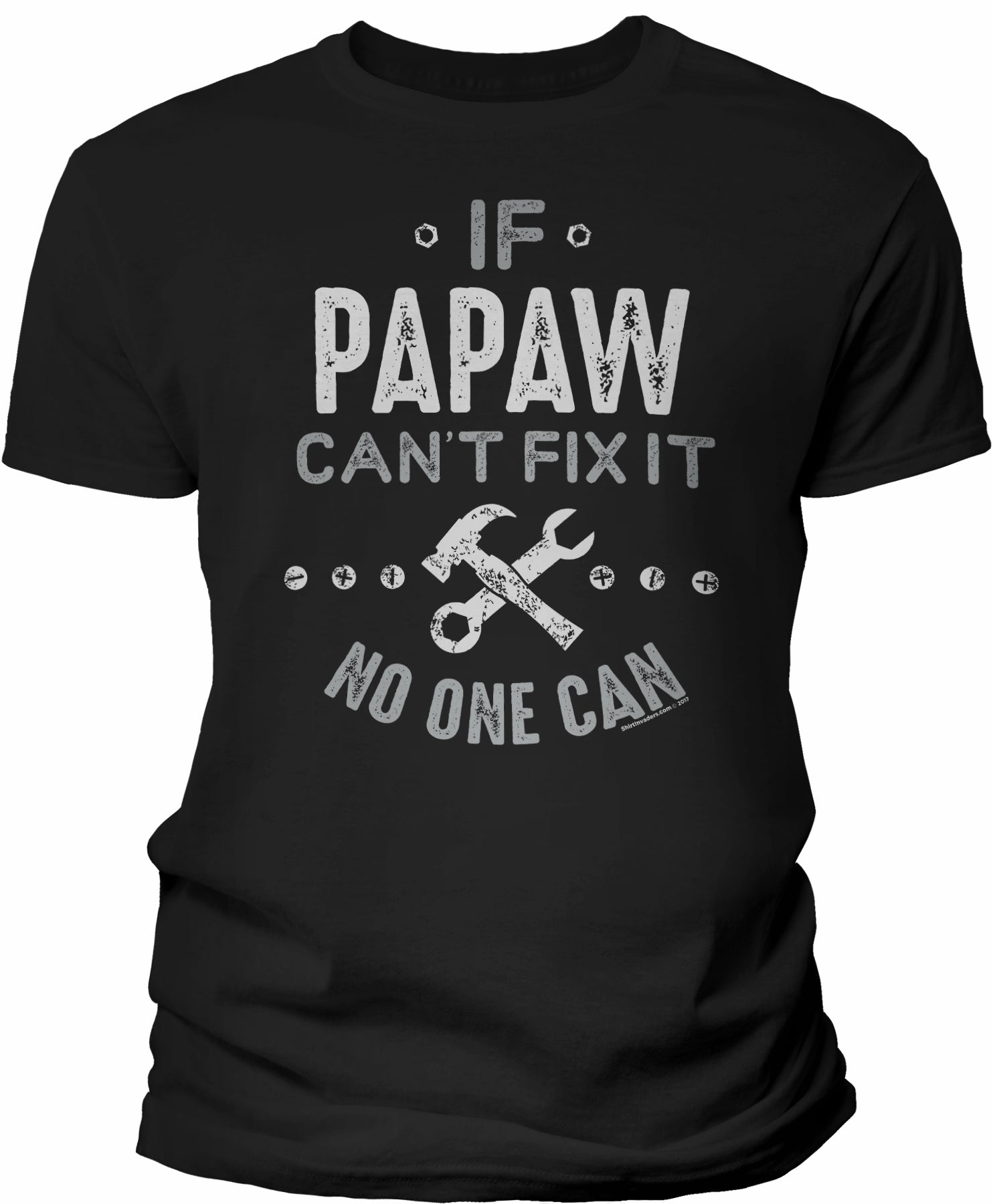 If Papaw Can't Fix It shirt in Black