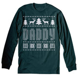 Daddy Funny Christmas long sleeve shirt - Forest