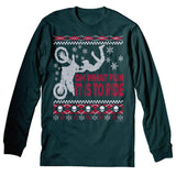 Oh What Fun Dirt Bike Christmas long sleeve shirt - Forest