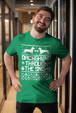 Dachshund Through the Snow Christmas t-shirt - additional product image