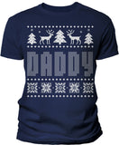 Daddy Funny Christmas t-shirt - Navy