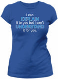 Women's Engineer's Motto shirt in Royal
