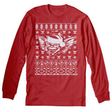 Gremlins Christmas long sleeve shirt - Red