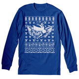 Gremlins Christmas long sleeve shirt - Royal