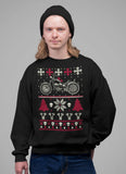 Gear Head Biker Motorcycle Christmas sweatshirt - additional product image