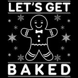 Let's Get Baked Gingerbread Christmas long sleeve shirt - additional product image