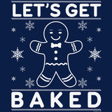 Let's Get Baked Gingerbread Christmas long sleeve shirt - additional product image