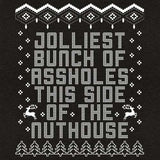 Jolliest Bunch of Assholes Christmas long sleeve shirt - additional product image