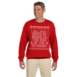 Jolliest Bunch of Assholes Christmas sweatshirt - additional product image