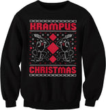 Krampus Christmas sweatshirt - Black