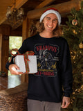Krampus Naughty Ones Get the Horns Christmas long sleeve shirt - additional product image