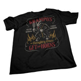 Krampus Naughty Ones Get the Horns Christmas t-shirt - additional product image