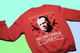 Now I Have a Machine Gun Christmas sweatshirt - additional product image