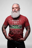 Merry Go Fuck Yourself Christmas t-shirt - additional product image